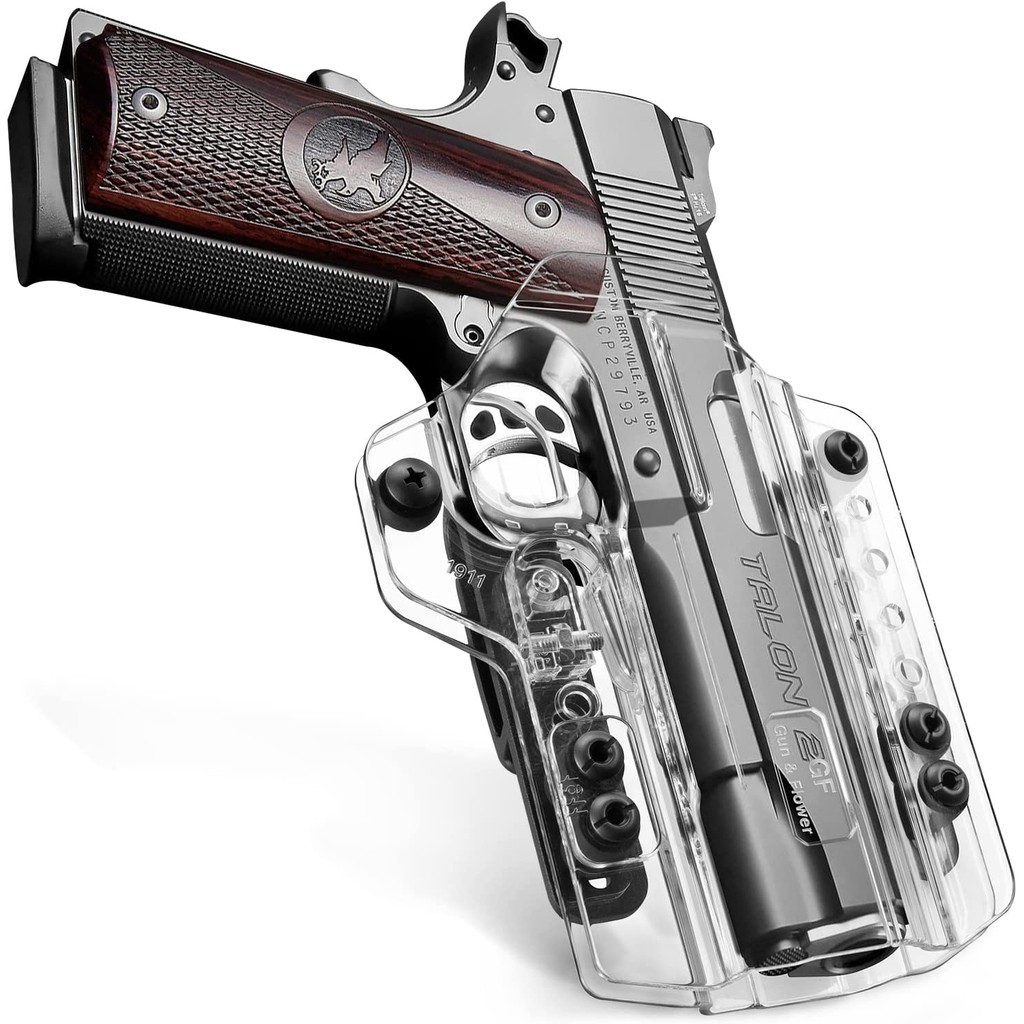 OWB&IWB Convertible 1911 Holsters Fit 5-Inch Colt 1911/Springfield 1911 /Rock Island 1911 /Taurus 19