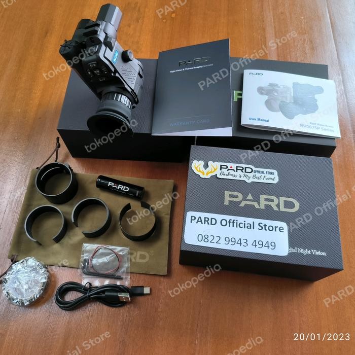 Asli.. Pard 007Sp-Lrf Pard 007S Terbaru Night Vision Pard 007Sp Clip On Night
