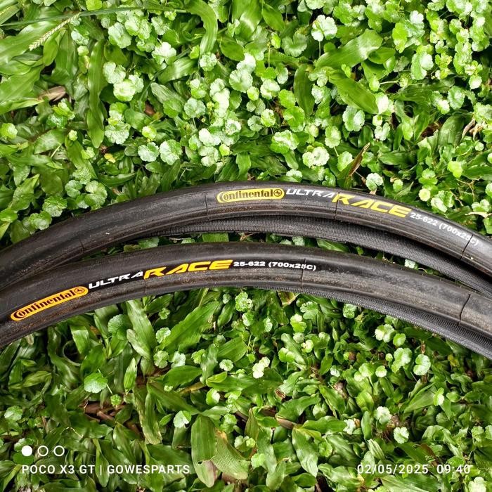 Continental Ultra Race 700 X 25C Rigid - 1 Pasang Ban Luar - Gowes Parts