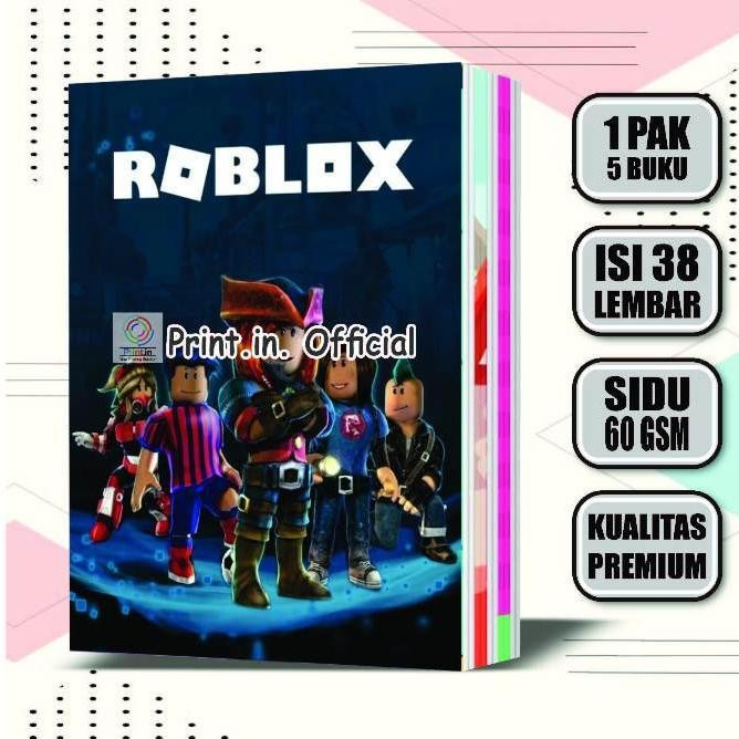 

Buku Tulis Custom ROBLOX 38 Lembar / Buku Tulis Sekolah