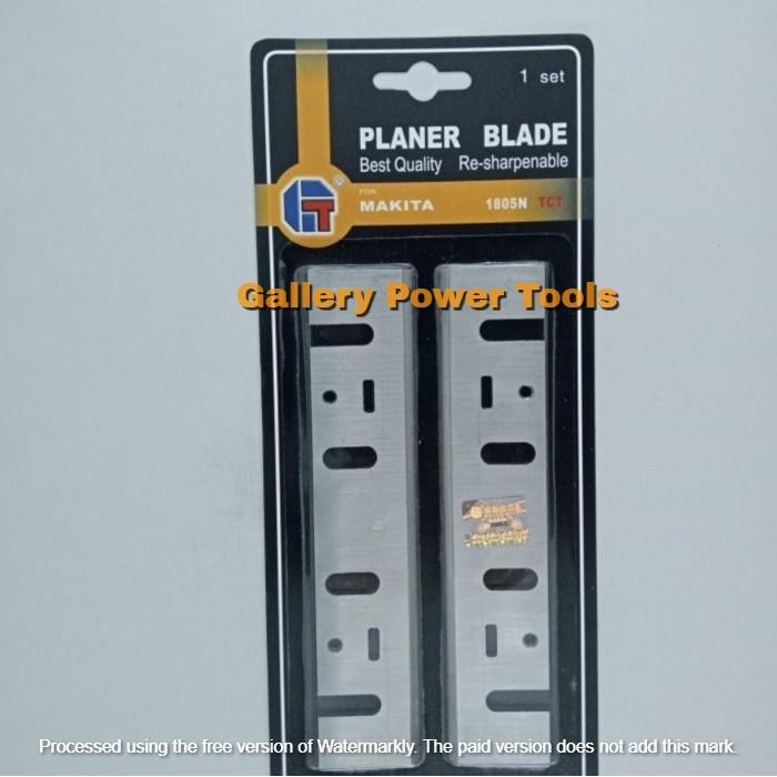 Hemat Mata Planer Blade Tct 1805 N For Makita Pasah Ketam Planner