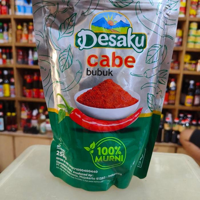 

Desaku Cabe Bubuk/ Pure Chilli 250gr