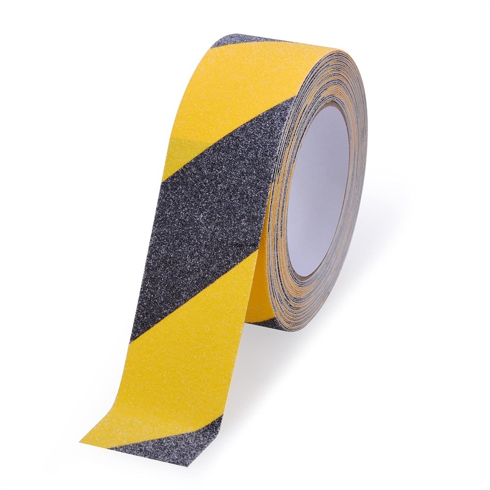 

5cm*5m Anti-slip Tape Outdoor Sticker Elderly Yellow-Black Non Slip Strong Strip Adhesive Safety