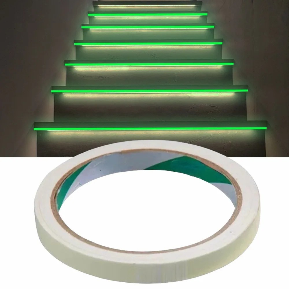 

Luminous Tape Stair Fire Warning Stickers Stage Green Fluorescent Anti-collision Warning Sticker