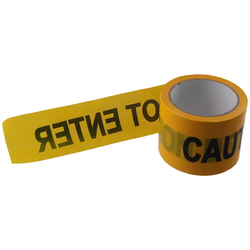 

Do Not Enter Yellow Caution Tape Roll 7.5cm*100m Halloween Caution Tape Warning Barricade Tape