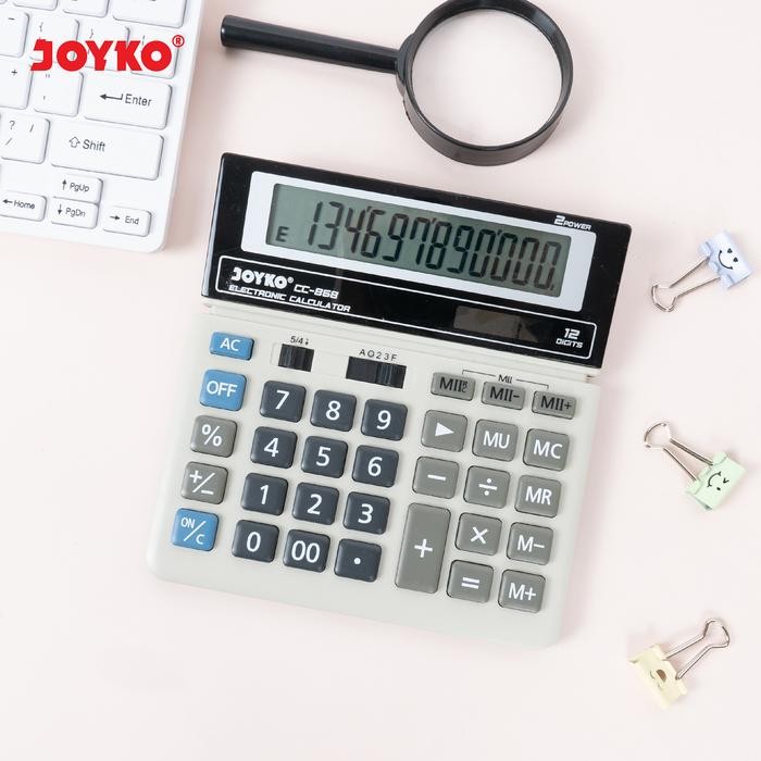 

joyko calculator cc-868 / kalkulator joyko 868 kantor gudang besar meja kode 699