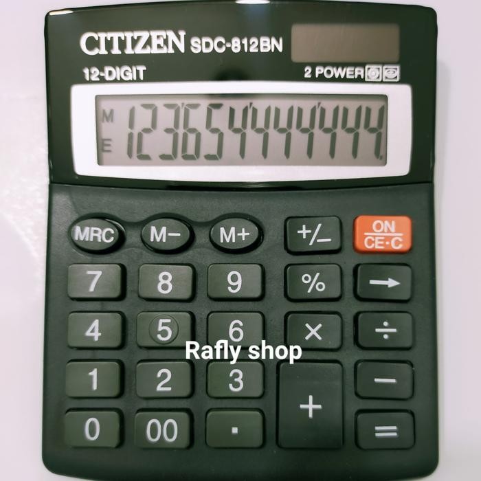 

kalkulator citizen ct 812 bn kode 1414