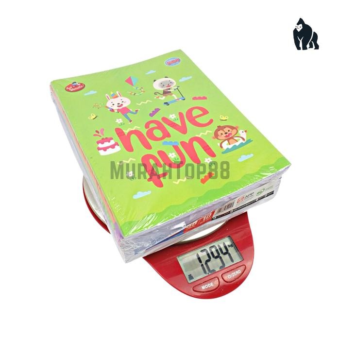 

Buku Tulis Sidu 58 Lembar / Buku Sekolah Anak Karakter Sinar Dunia [Per Pack Isi 10 Pcs]