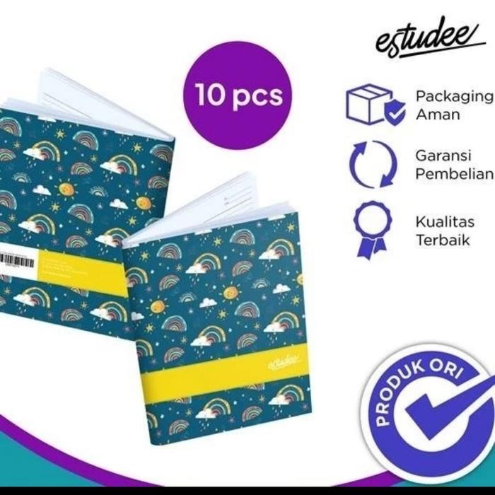 

Buku Tulis Boxy/B5 Estudee F Fancy Pastel