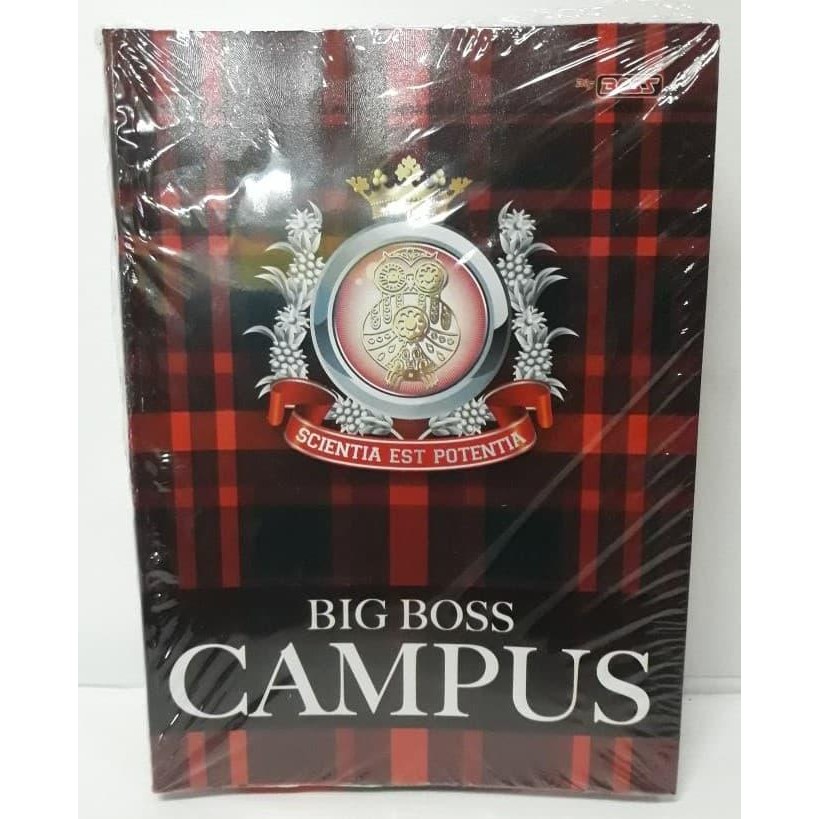 

Buku Tulis Big Boss Campus 50 Lembar (Pak 10 Buku) Alat Paper