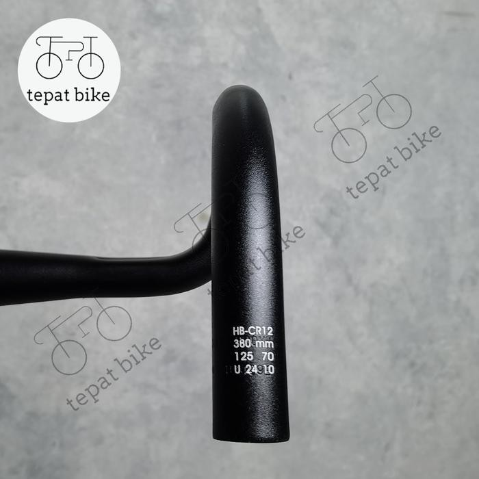 Handlebar Dropbar Roadbike Balap Uno Alloy 380Mm 400Mm 420Mm Oversize 31.8Mm Aero