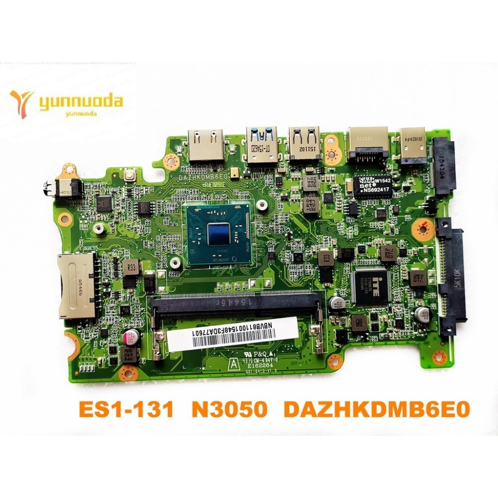 DAZHKDMB6E0 for ACER ES1-131 B116-M  B116-MP  laptop motherboard  with N3050  CPU  tested good