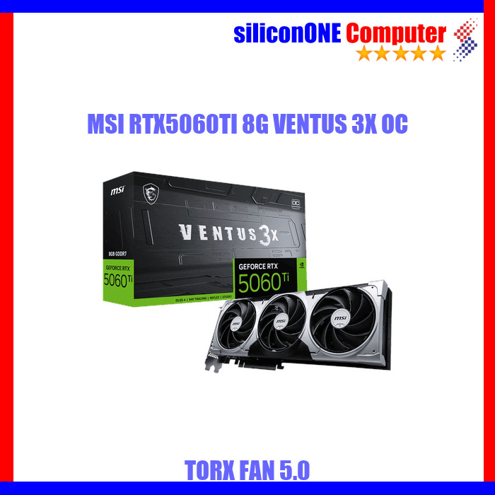 MSI RTX5060Ti 8G VENTUS 3X OC