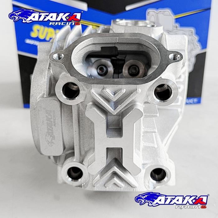 ATAKA RACING Head Porting cnc Super Head 4 Klep karisma Supra x 125 (21 24 KPH) supra x125 fi 19 21
