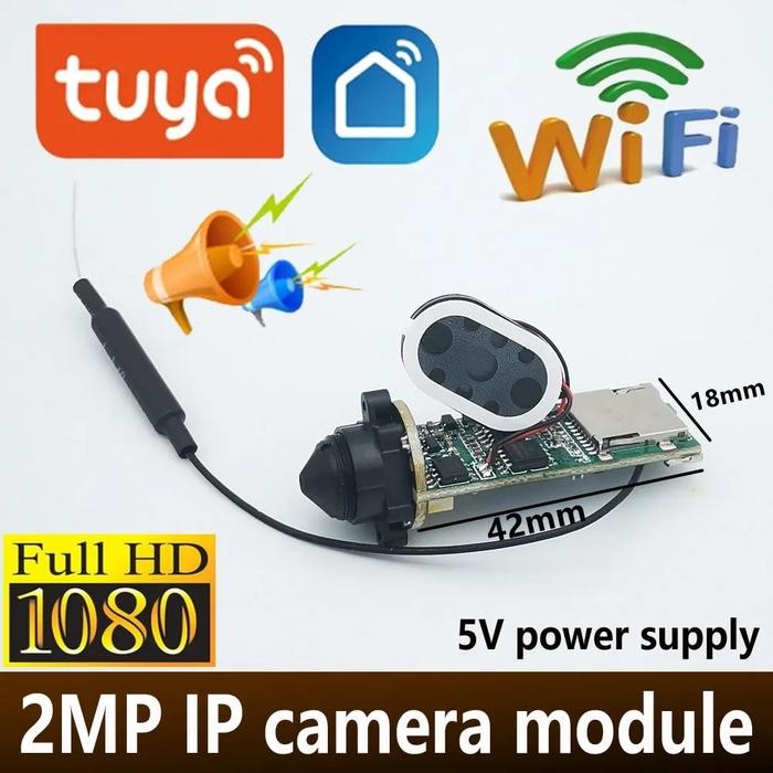 Mini Tuya Camera Module DIY Small 1080P Wireless IP Camera Chipset