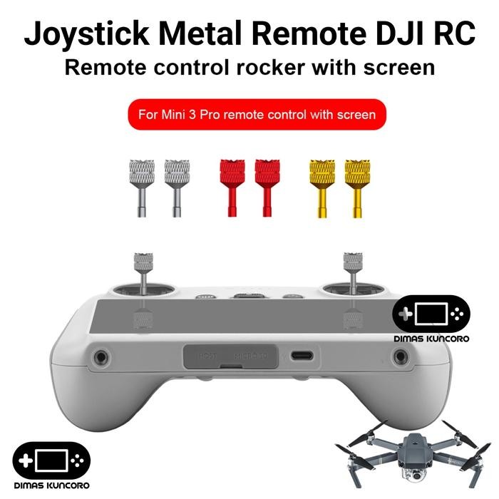 joystick metal remote dji rc analog joystik dji controller 1 2 air 3 2s kode 49