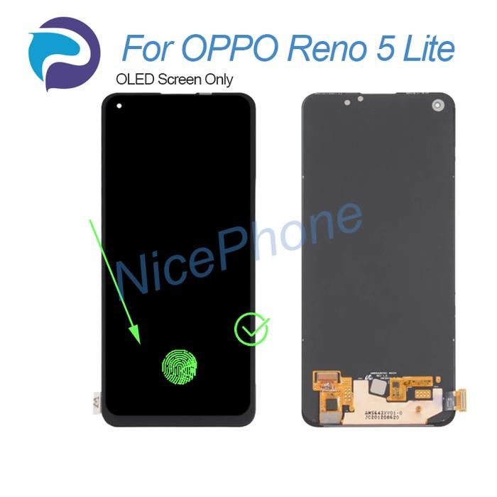 for OPPO Reno 5 Lite LCD Screen + Touch Digitizer Display 2340*1080 CPH2205 Reno 5 Lite LCD Screen D