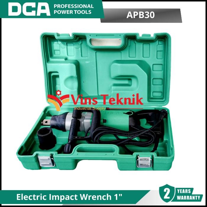 Spesial Mesin Pembuka Baut Listrik Electric Impact Wrench 1" Dca Apb30 Apb 30