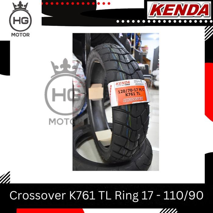 BAN KENDA K761 100/80 100/90 110/90 120/70 130/70 RING 17 TUBELESS - 100/80