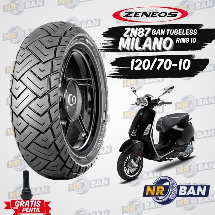 Ban ZENEOS MILANO ZN87 Ring 10 11 12 120/70-10 110/70-11 120/70-11 110/70-12 120/70-12 130/70-12