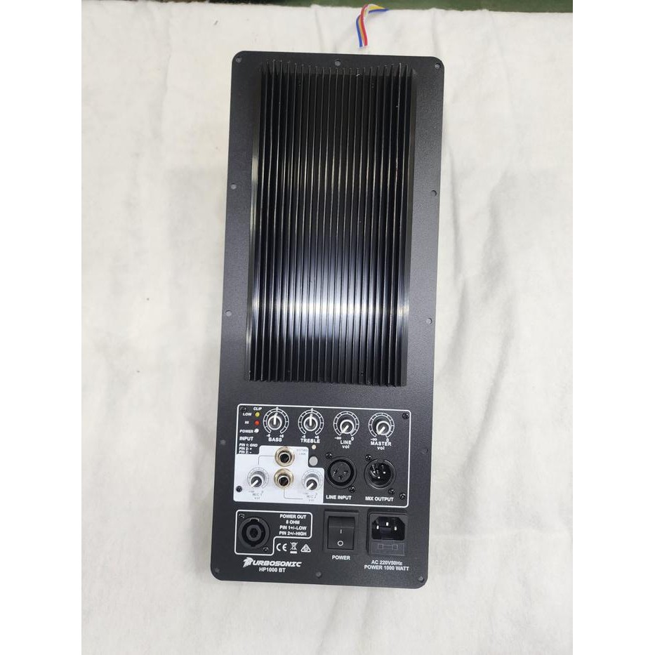 Mesin Kit Power Amplifier Aktif Turbosonic HP1000BT / HP 1000 BT Model Huper