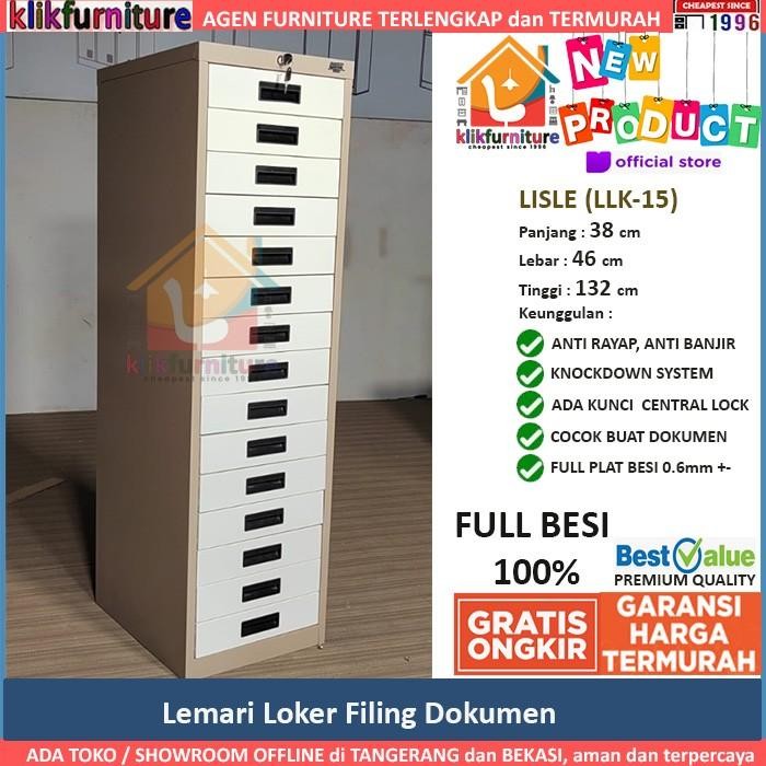 

Loker Laptop Laci Laptop Lemari Laptop 15 Laci LISLE LLK15