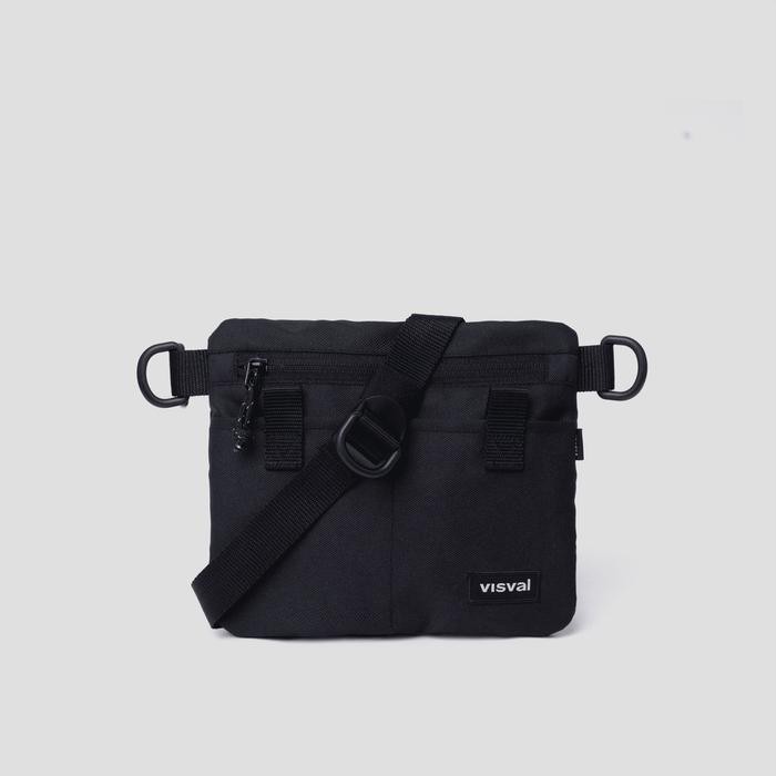 jual waistbag tas pinggang pria / visval bag / erga - rush - waistbag