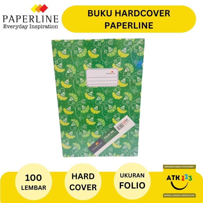 

Buku Hardcover Folio Merk Paperline Isi 100 Lembar