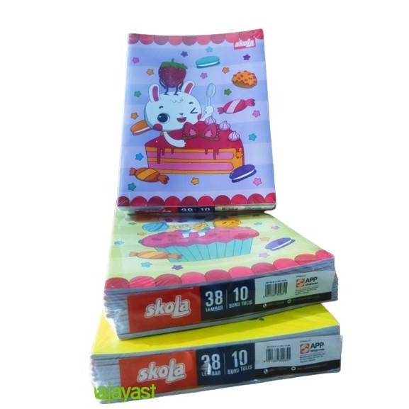 

Tbmo Buku Tulis Skola 38 Lembar Isi 10 (Per Pack)