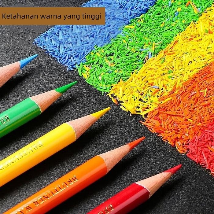 

MW Brutfuner Pensil Warna Oil Pastel Original Pensil 48/72/80/120/180/260/520 Warna