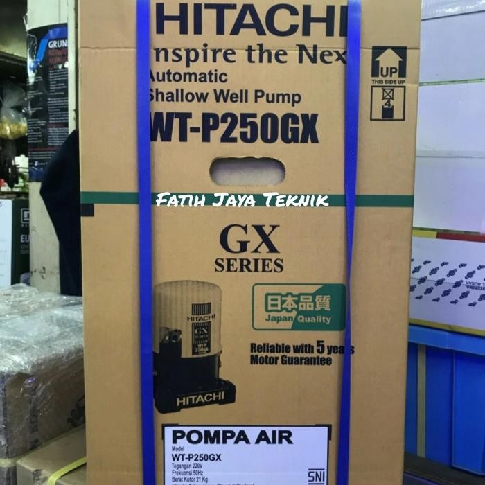 Terbaik Pompa Hitachi Wtp 250 Gx Mesin Pompa Air Hitachi