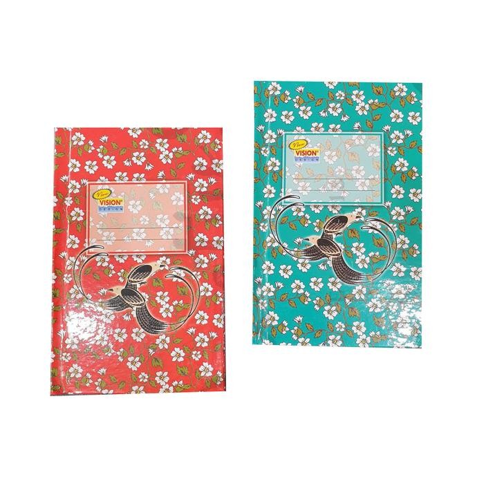 

BUKU TULIS KEUANGAN / HARDCOVER UKURAN FOLIO ISI 100 LEMBAR VISION