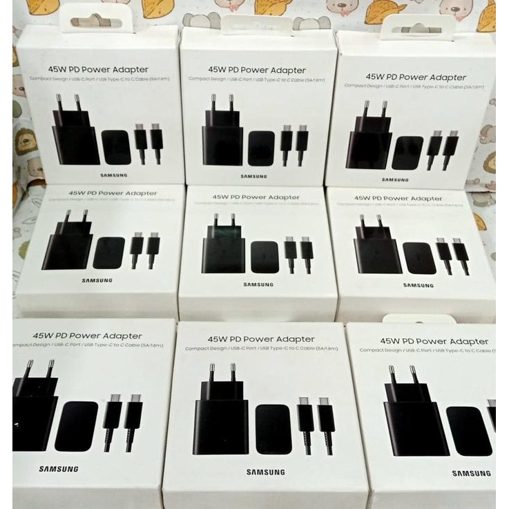 CHARGER SAMSUNG 45W PD POWER ADAPTER CHARGER - GARANSI SAMSUNG RESMI