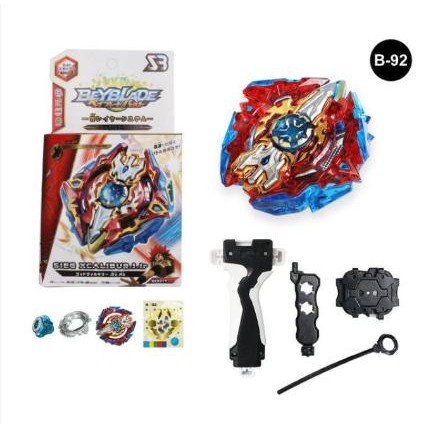 (BBT17) mainan beyblade anak-anak gangsing dengan ripcord dan launcher mainan terlaris