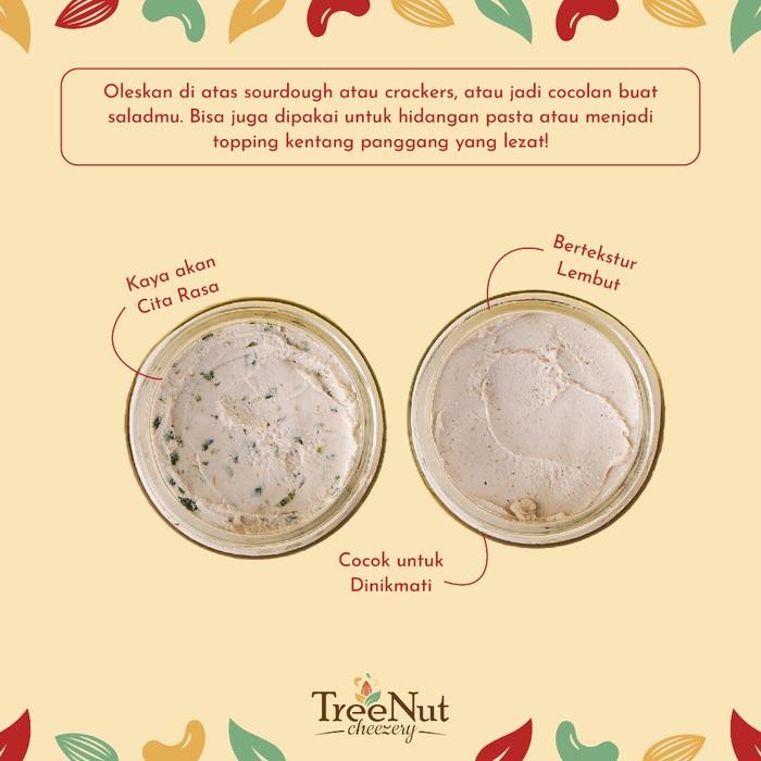 

Cream Cheese Vegan Lembut Gurih Plant-Based Krim Cheese Nabati Vegetarian Food TreeNut Cheezey