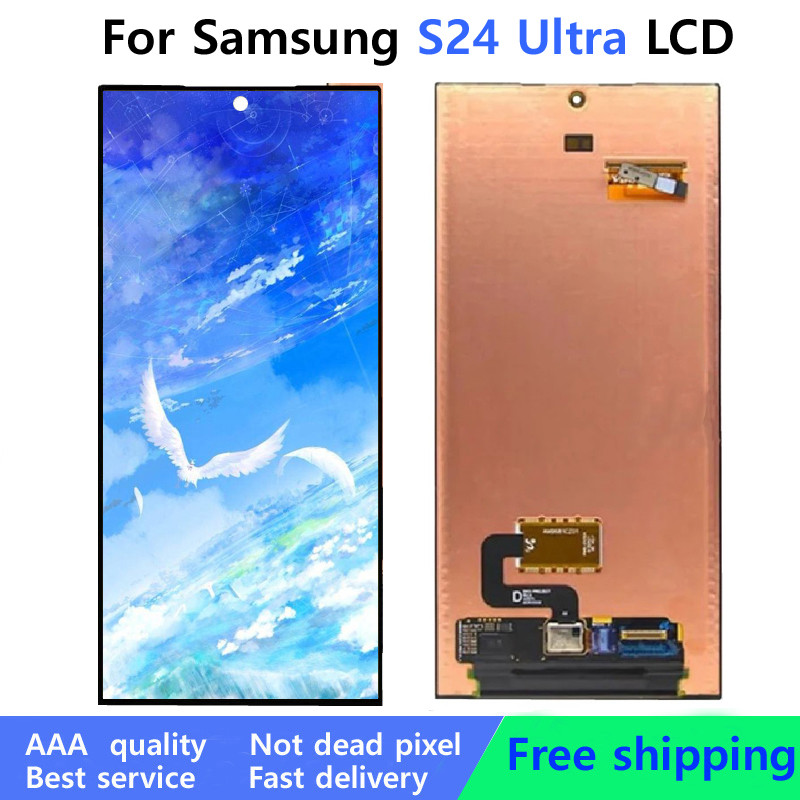 6.8 Inches AMOLED LCD Screen For Samsung Galaxy S24 Ultra LCD Display S928B,S928U,S928W LCD Touch Sc