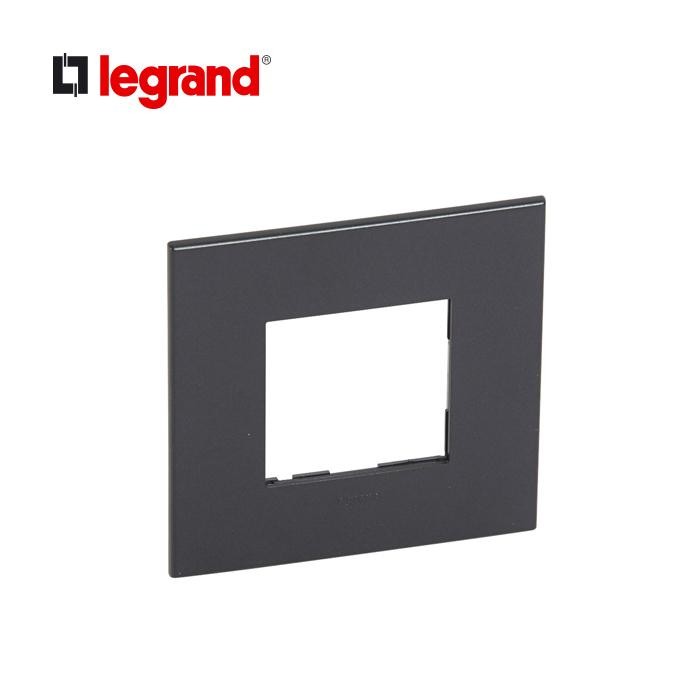 Legrand Frame Graphite Square 2 Modules  576562