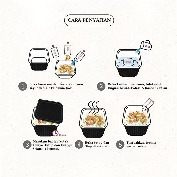 

Mo XiaoXian Hot Pot Claypot Rice Instant Nasi Box Instan Haidilao Zi Hai Guo Makanan Ready To Eat