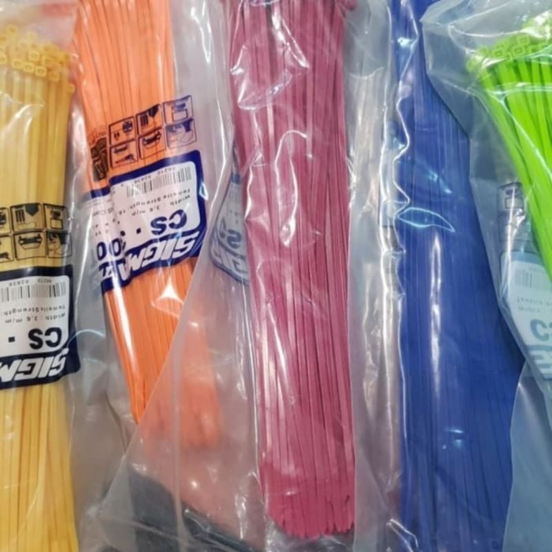 

KABEL TIES WARNA SIGMA 20 CM per pack 100 pcs