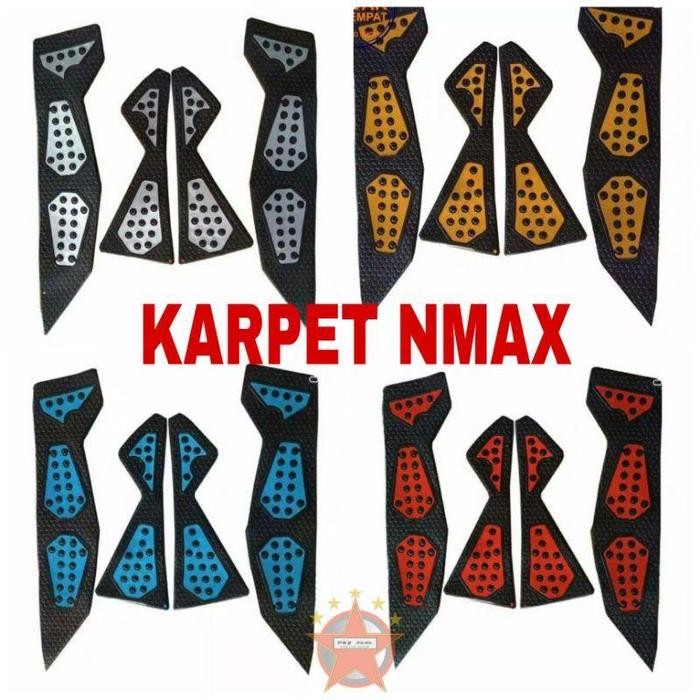 Karpet Nmax Pijakan Kaki Nmax Karet Premium