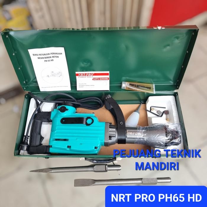 Terhemat Mesin Bobok Beton Nrt Pro Ph65 Hd / Jack Hammer Nrt Pro Ph 65 Hd