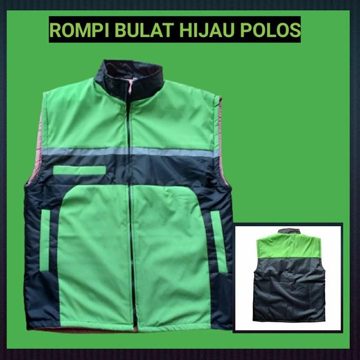 rompi ojol polos/rompi gojek grab/rompi komunitas motor