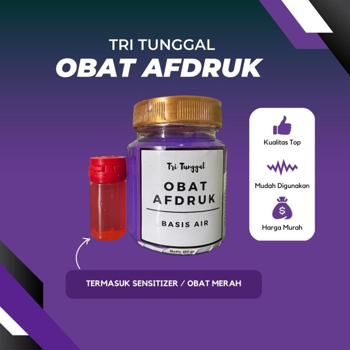 ---- Tri Tunggal Obat Afdruk Basis Air Sablon Cetak Kertas Water Based