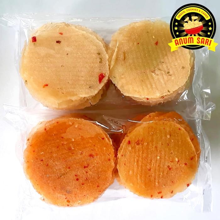 

New Opak Singkong Mentah (isi 30 pcs) Mentah Original, Pedas - Anum Sari