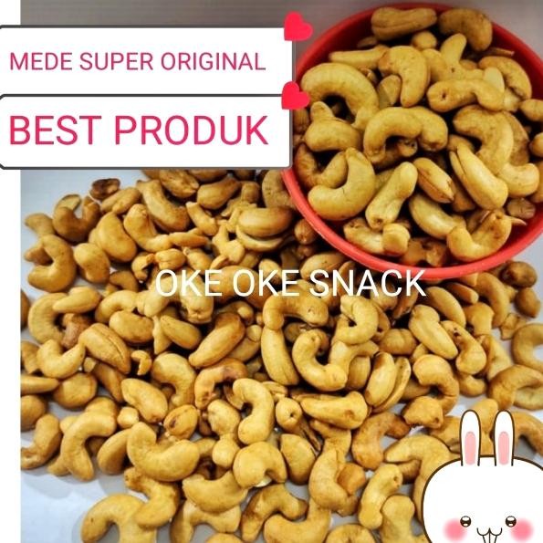 

New Kacang Mede Super Original Panggang / Roasted Cashew 1000 Gram