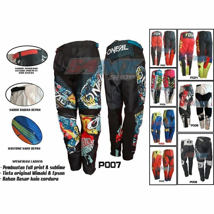 Celana Trail Adventure Fox Full Print