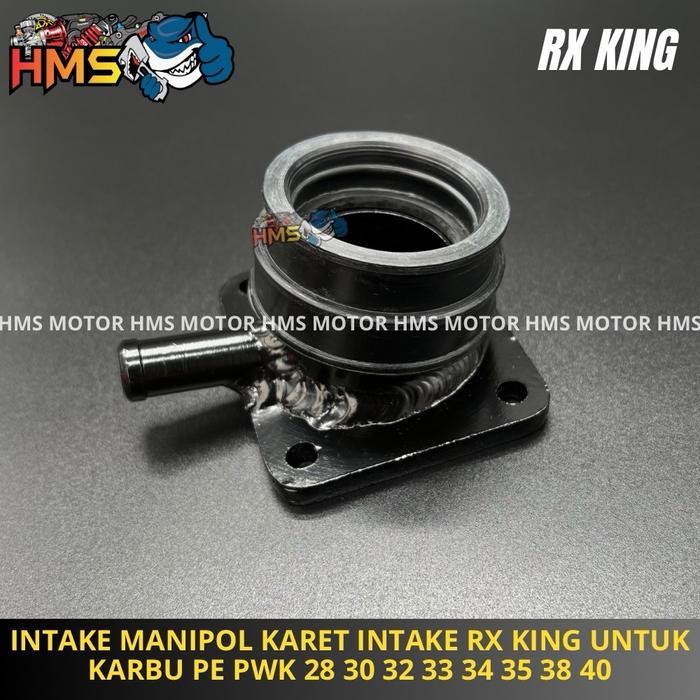 Product Laris Intake Intek Manipol Karet Intake Rx King Untuk Karbu Pe Pwk 28 30 32 33 34 35 38 40