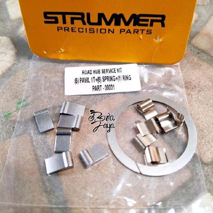 6 PAWL PLAT PELATUK FREEHUB STRUMMER - HUB SERVICE KIT MTB STRUMMER 6 PAWL 1T sparepart sepeda