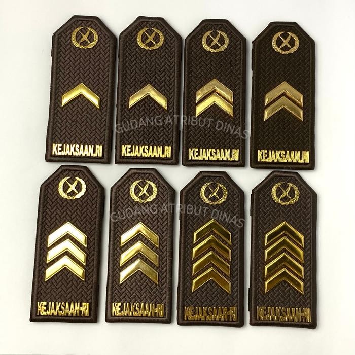 Azka Pangkat Pdu 2A-2D Logam Tu Kejaksaan / Pangkat Kejaksaan Terbaru / Atribut Kejaksaan /Gad