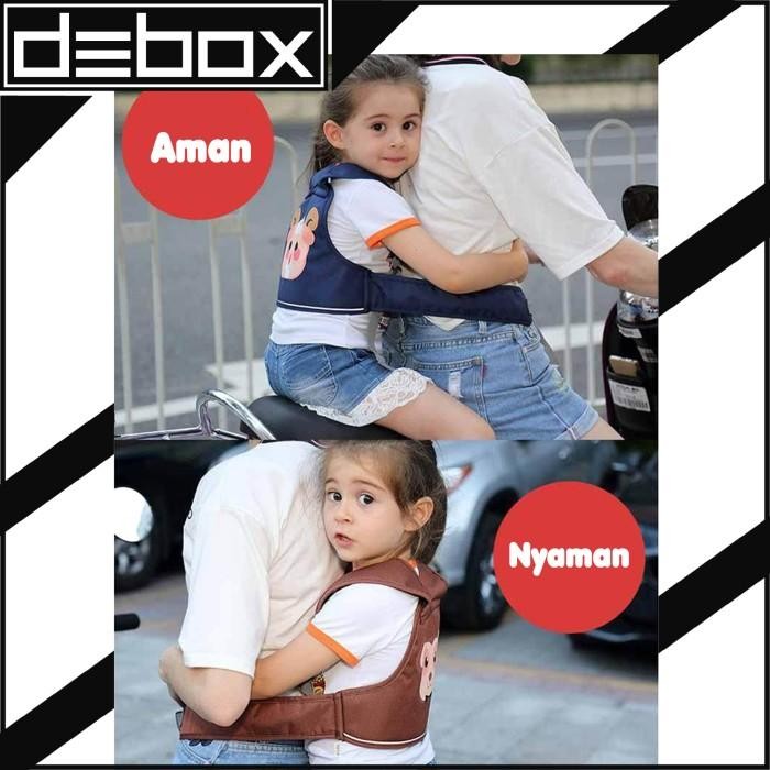 TERBARU Gendongan Bayi Depan Belakang untuk bonceng motor anak sabuk bonceng BISA GRAB